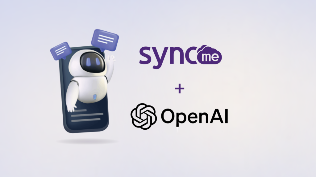 Open AI SyncMe andmete avaldaja